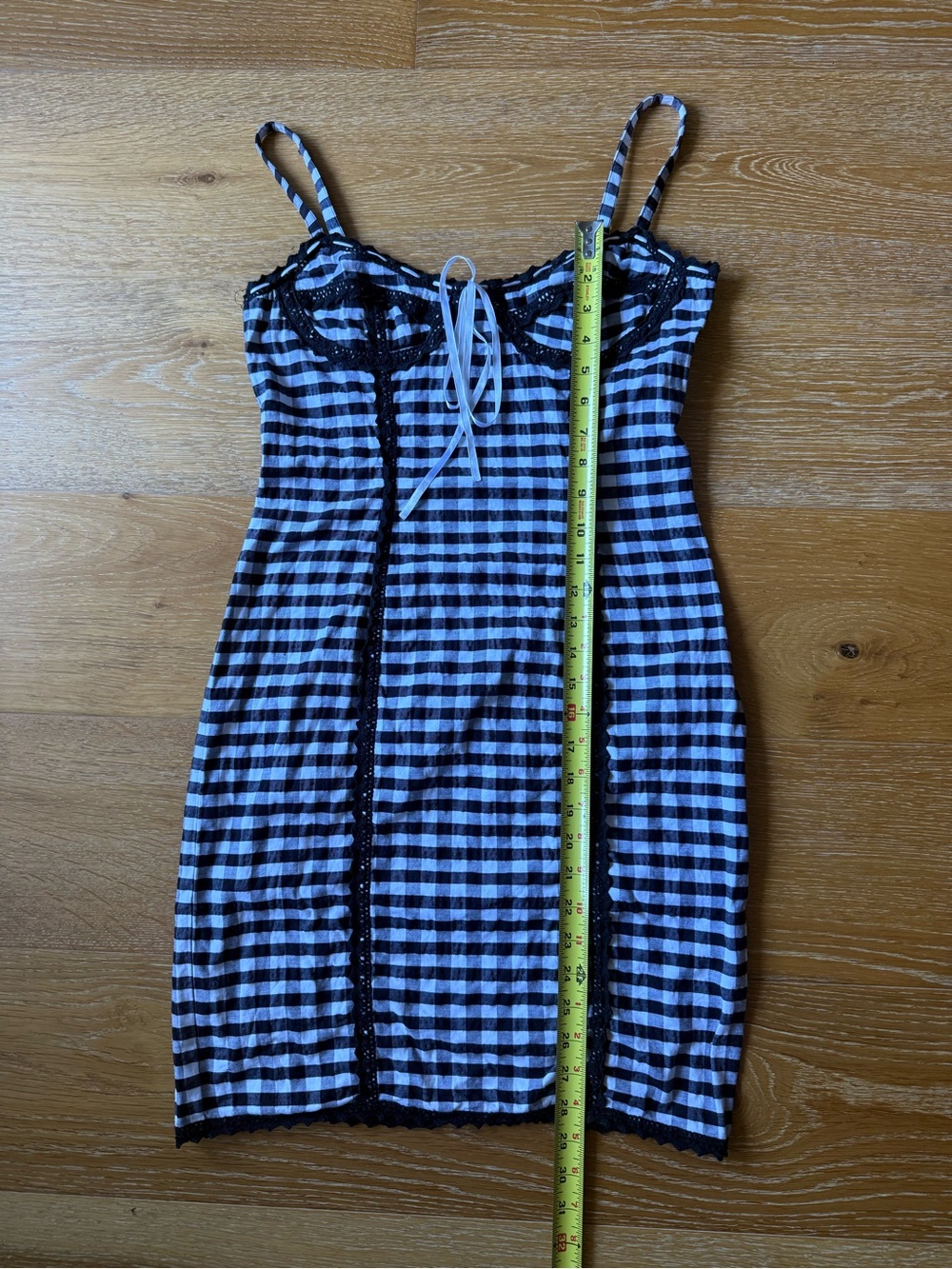 Vintage Betsey Johnson Gingham Dress - Picture 9 of 9